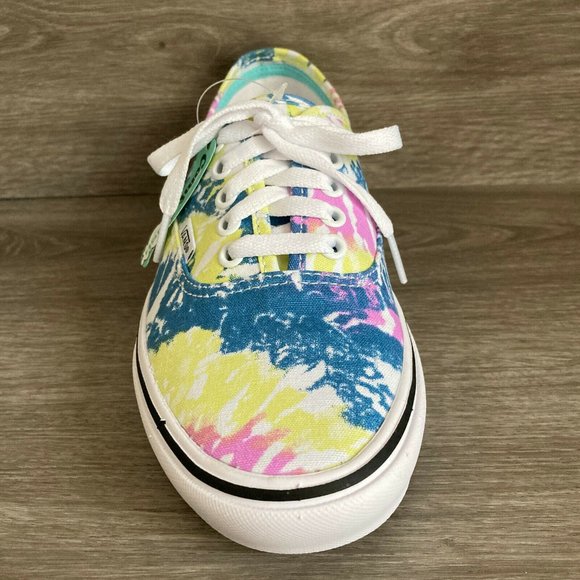 Vans Comfycush Authentic Tie-Dye Orchid White Multicolor Women's NWT - Picture 5 of 9